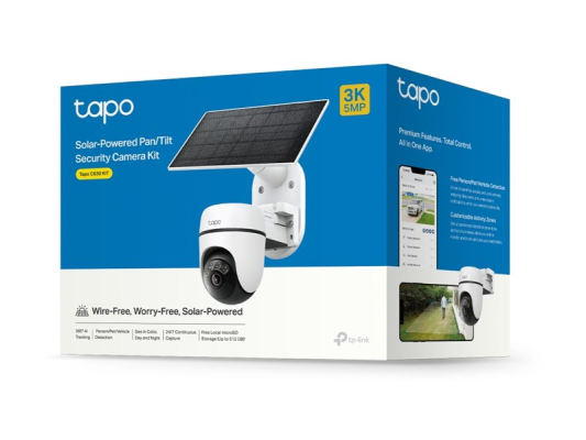 TP-Link Tapo C630 KIT Solar-Powered Security Camera Kit | TP-LINK