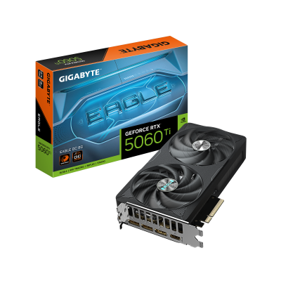 Gigabyte GeForce RTX 5060 Ti EAGLE OC 8G | NVIDIA | 8 GB | GeForce RTX 5060 Ti | GDDR7 | HDMI ports quantity 1 | PCI-E 5.0