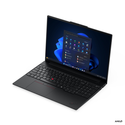 Lenovo ThinkPad E16 G3 AMD | Black | 16 " | IPS | WUXGA | 1920 x 1200 pixels | Anti-glare | AMD Ryzen 7 | 250 | 16 GB | SODIMM DDR5 | Solid-state drive capacity 512 GB | AMD Radeon 780M Graphics | Windows 11 Pro | 802.11ax | 