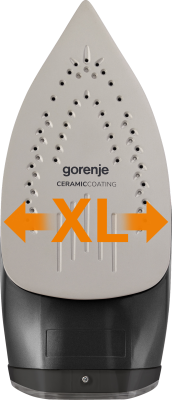 Gorenje SIH3200BKS | Steam Iron | 3200 W | Water tank capacity 420 ml | Continuous steam 40 g / min | Steam boost performance 250 g / min