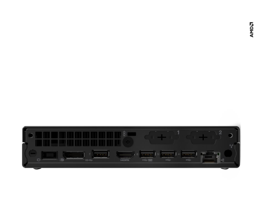 Lenovo ThinkCentre M75q Gen 5 AMD R7 PRO 8700GE / 32GB / 1TB / AMD Radeon 780M / WIN11 Pro / ENG kbd / Black / 3Y Warranty | Lenovo