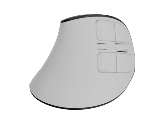 Natec Mouse | Euphonie Pro | Wireless | 2.4 GHz, Bluetooth | White