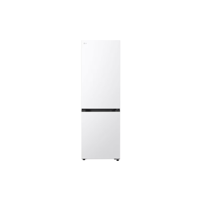 LG Refrigerator | GBBSJ10ESW | Energy efficiency class E | Free standing | Combi | Height 186 cm | Fridge net capacity 220 L | Freezer net capacity 113 L | Display | 35 dB | White