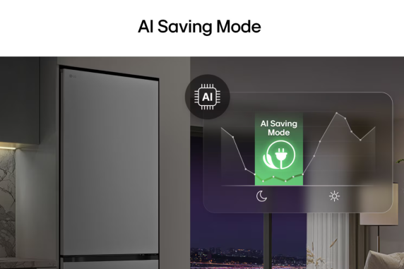 LG Refrigerator | GBBSJ1CCPY | Energy efficiency class C | Free standing | Combi | Height 186 cm | Fridge net capacity 220 L | Freezer net capacity 113 L | Display | 34 dB | Prime Silver