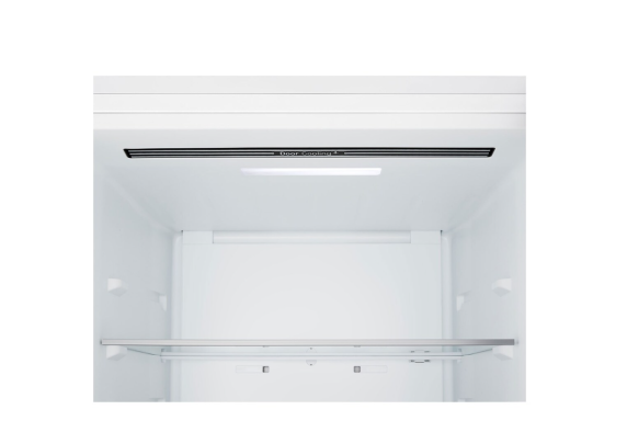 LG Refrigerator | GBBSJ1CCSW | Energy efficiency class C | Free standing | Combi | Height 186 cm | Fridge net capacity 220 L | Freezer net capacity 113 L | Display | 34 dB | Super White