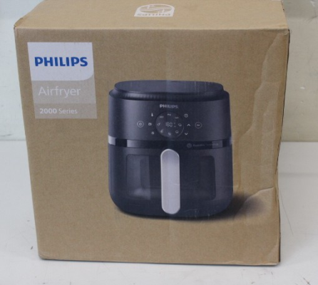 SALE OUT. Philips Airfryer | NA221 / 00 2000 series | Power 1500 W | Capacity 4.2 L | Rapid Air technology | Black / Silver | DAMAGED PACKAGING