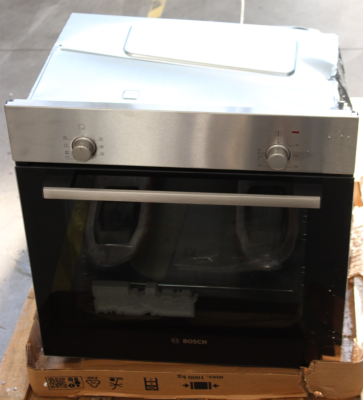SALE OUT. Bosch HBF010BR1S Built in Oven, A, Capacity 66 L, Stainless steel | Bosch Oven | HBF010BR1S | 66 L | A | Multifunctional | Manual | Height 59.5 cm | Width 59.4 cm | Stainless steel | DAMAGED PACKAGING,BIG DENT ON TOP AND BOTT