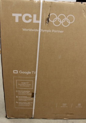 SALE OUT. TCL 4K QLED TV | 65T8C | 65 | Smart TV | Google TV | DAMAGED PACKAGING