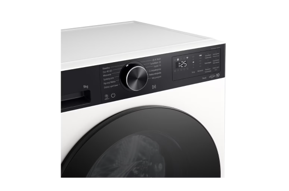 LG F2X50S9THB Washing machine, A-30%, Front loading, Washing capacity 9 kg, Depth 47.5 cm, 1200 RPM, White | LG