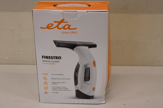 SALE OUT. ETA Window cleaner | Finerstro ETA326290000 | Cordless | White | DAMAGED PACKAGING