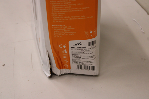 SALE OUT. ETA Window cleaner | Finerstro ETA326290000 | Cordless | White | DAMAGED PACKAGING