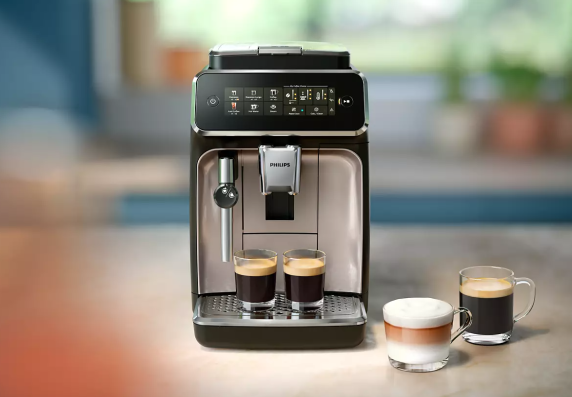 Philips | Espresso Coffee Maker | EP3321 / 40 | Pump pressure 15 bar | Built-in milk frother | Fully Automatic | 1500 W | Black