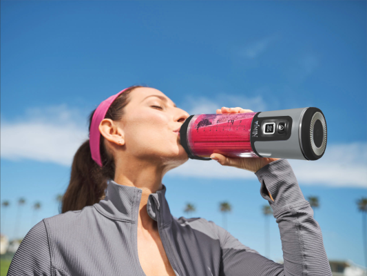 NINJA | Portable Cordless Blender | BC151EUBK | Portable | Jar material BPA-free | Jar capacity 0.53 L | Ice crushing | Black / Grey