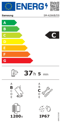 Samsung | Galaxy | A26 (A266) | Mint | 6.7 " | Super AMOLED | 1080 x 2340 pixels | Exynos | 1380 | Internal RAM 6 GB | 128 GB | Dual SIM | 3G | 4G | 5G | Main camera resolution 50+8+2 MP | Secondary camera resolution 13 MP 