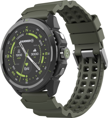 Hammer Watch 2 | Smart watch | AMOLED | 1.5” | Military Edition