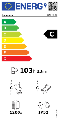 Samsung Galaxy Tab A11 (X130) (Silver) 8.7” TFT LCD 800x1340,2.2GHz&2.0GHz / 64GB / 4GB RAM / Android 15 / microSDXC / WiFi,BT