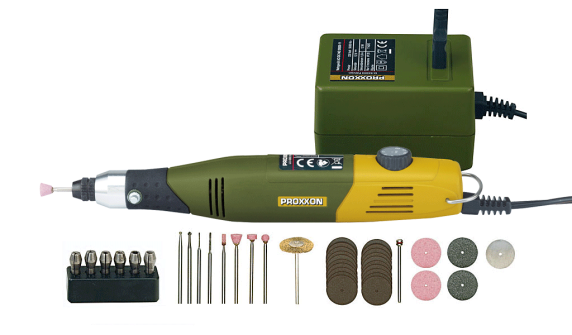 PROXXON | Model building and engraving set with MICROMOT drill / grinder 60 / E