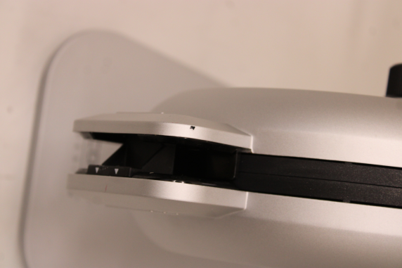 SALE OUT. Caso WaffleUp Waffle Maker, 800 W, Stainless Steel, DAMAGED PACKAGING | Caso WaffleUp | Waffle Maker | 800 W | Number of pastry 1 | Waffle | Silver | USED, DIRTY, SCRATCHED, MISSING SPATULA