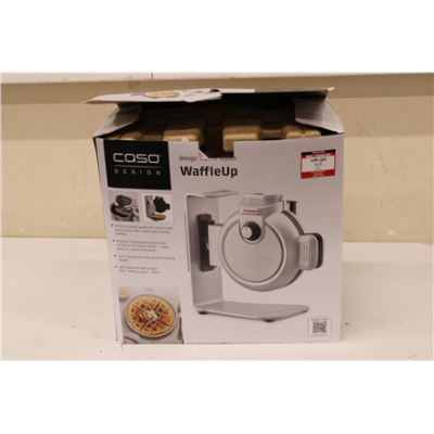 SALE OUT. Caso WaffleUp Waffle Maker, 800 W, Stainless Steel, DAMAGED PACKAGING | Caso WaffleUp | Waffle Maker | 800 W | Number of pastry 1 | Waffle | Silver | USED, DIRTY, SCRATCHED, MISSING SPATULA