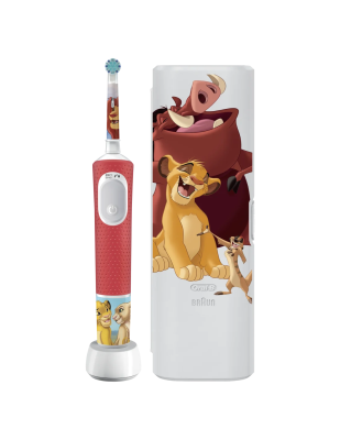 Braun | Electric Toothbrush | Vitality PRO Kids 3+ Lion King | Rechargeable | For children | Number of brush heads included 1 | Number of teeth brushing modes 2