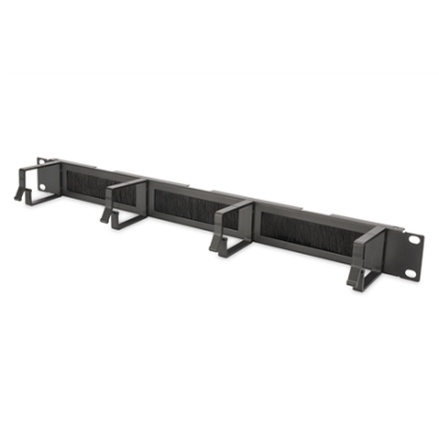Digitus Cable Management Panel with Brush Entries for 483 mm (19") Cabinets, 1U | DN-97663
