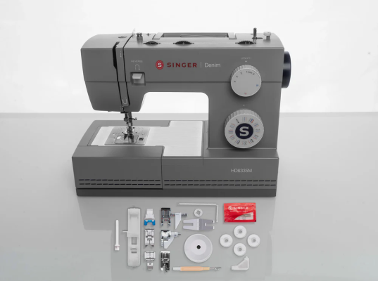 Singer Sewing Machine | HD6335M Denim | Number of stitches 32 | Grey