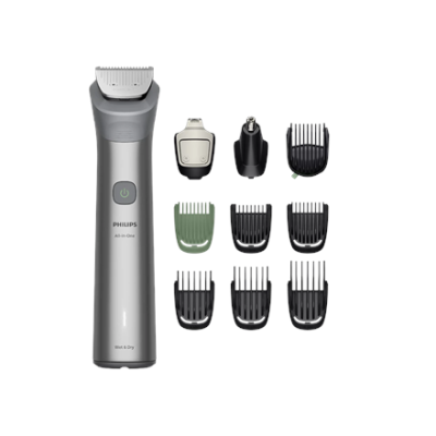 Philips All-in-One Trimmer | MG5921 / 15 5000 Series | Cordless | Wet & Dry | Number of length steps 11 | Light Gray