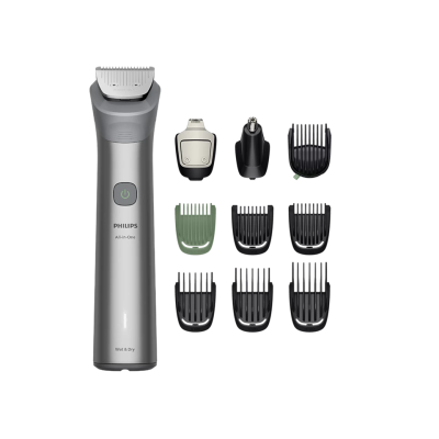 Philips All-in-One Trimmer | MG5921 / 15 5000 Series | Cordless | Wet & Dry | Number of length steps 11 | Light Gray
