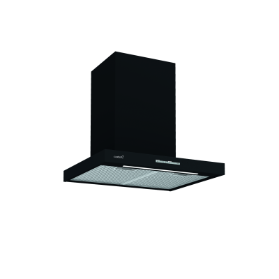 CATA Hood | SYGMA 6010 BK | Wall mounted | Energy efficiency class A | Width 60 cm | 802 m³ / h | Electronic | LED | Black