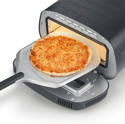 Caso Pizza Oven | PizzaChef 430° | 2200 W | Black / Silver