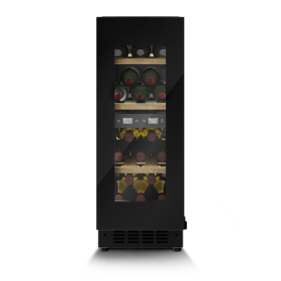 Caso Wine cooler | WineDeluxe WDU 18 | Energy efficiency class F | Built-in | Bottles capacity 18 | Black
