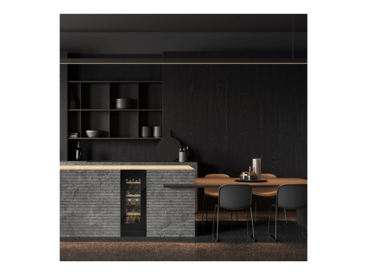 Caso Wine cooler | WineDeluxe WDU 18 | Energy efficiency class F | Built-in | Bottles capacity 18 | Black