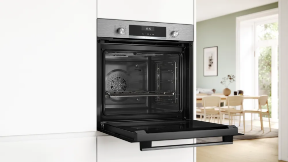 Bosch Oven | HBG517CS4 | 71 L | Electric | Hydrolytic | Control knob | Height 59.5 cm | Width 59.4 cm | Stainless steel