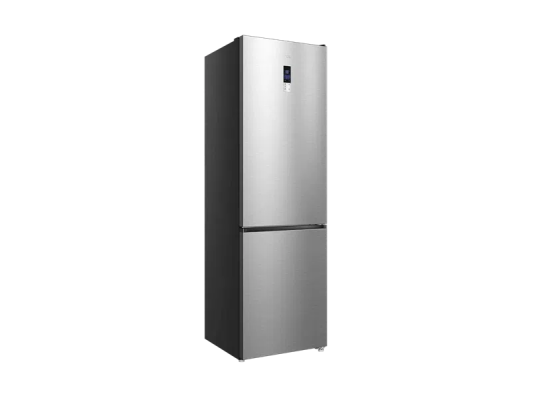 TCL RP456BLE0 Refrigerator, Freestanding, Combi, Height 2m, E, Fridge 314 L, Freezer 142 L, Silver | TCL