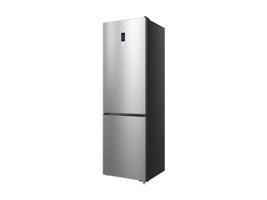 TCL RP456BLE0 Refrigerator, Freestanding, Combi, Height 2m, E, Fridge 314 L, Freezer 142 L, Silver | TCL