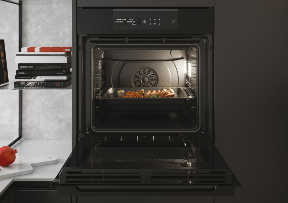 Haier Oven | HWO60SM2B9BH | 70 L | Electric | Pyrolytic / Hydrolytic | Touch | Height 59.5 cm | Width 59.5 cm | Black