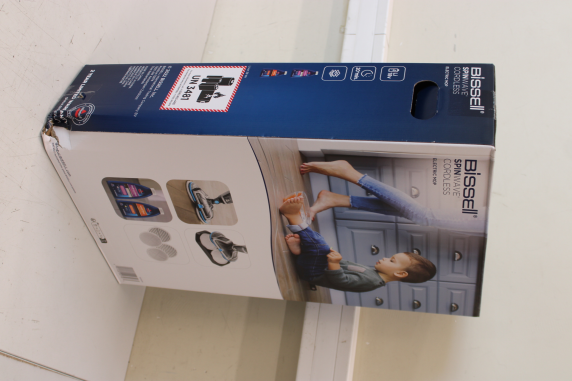 SALE OUT. Bissell SpinWave Cordless MultiFunctional Cleaner | Bissell Mop | SpinWave | Cordless operating | Washing function | Blue / Titanium | 18 V | DAMAGED PACKAGING