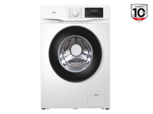 TCL FF0610WB0 Washing machine, B, Front loading, Washing capacity 6 kg, 1000 RPM, Depth 45.5 cm, White | TCL