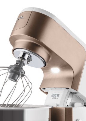 ETA Kitchen machine | Gratussino III Elements 302390210 | 1200 W | Number of speeds 8 | Bowl capacity 4.5 L | White / Rose Gold