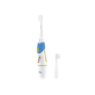 ETA Toothbrush | Sonetic ETA071090020 | Battery operated | For kids | Number of brush heads included 2 | Number of teeth brushing modes 1 | Blue / White