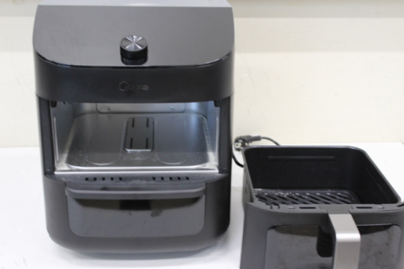 SALE OUT. Midea MAD1100DADK Air fryer digital,Two-zone cavity, 6.4L + 4.4L | Midea Two Zone Airfryer | MAD1100DADK | Power 1850 W | Capacity 4.4 / 6.4 L | Rapid Air technology | Black | USED, DIRTY, SCRATCHED ON TOP