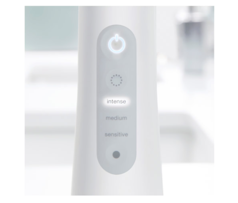 Oral-B zobu irrigators  |  OxyJet MD20  |  600 ml  |  Galviņu skaits 2  |  Balts