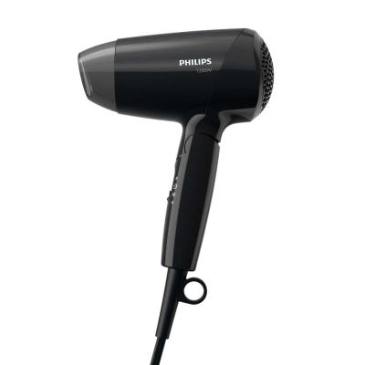 Philips  |  Matu fēns  |  BHC010 / 10 EssentialCare  |  1200 W  |  Temperatūras iestatījumu skaits 3  |  Melns