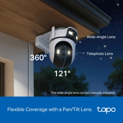 Surveillance camera TP-LINK Tapo C545D Outdoor Dual Lens Camera 8885020629255