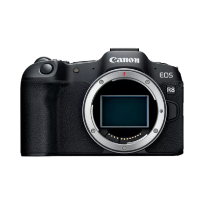 Canon  |  EOS R8 Bezspoguļa kameru korpuss (AIP)  |  Megapikseļi 24.2 MP  |  Attēlu stabilizators  |  ISO jutība (maks.) 102400  |  Displeja diagonāle 3 "  |  Wi-Fi  |  Video ierakstīšana  |  Automātiska, manuāla  |  CMOS