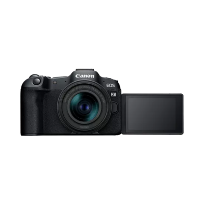 Canon  |  EOS R8 Bezspoguļa kameru korpuss (AIP)  |  Megapikseļi 24.2 MP  |  Attēlu stabilizators  |  ISO jutība (maks.) 102400  |  Displeja diagonāle 3 "  |  Wi-Fi  |  Video ierakstīšana  |  Automātiska, manuāla  |  CMOS