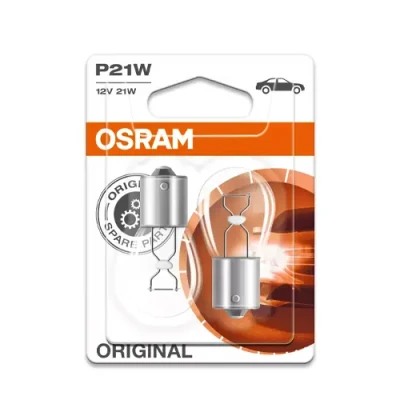 Halogen bulbs P21W, 21W, 12V, 460lm, ORIGINAL