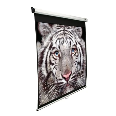 Elite Screens  |  M85XWS1  |  Diagonal 215 cm  |  1:1  |  Viewable screen width (W) 152.4 cm  |  White
