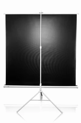 Elite Screens  |  Tripod Series  |  T113NWS1  |  Diagonal 113 "  |  1:1  |  Viewable screen width (W) 203 cm  |  White