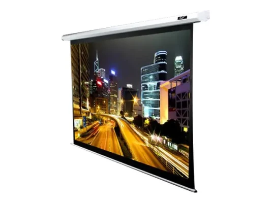 Elite Screens  |  Spectrum Series  |  Electric100XH  |  Diagonal 100 "  |  16:9  |  Viewable screen width (W) 221 cm  |  White
